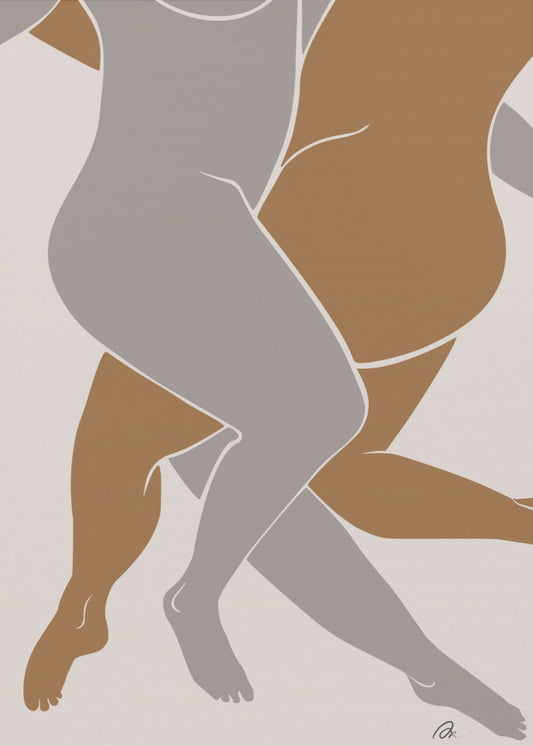Lovers Beige | Poster