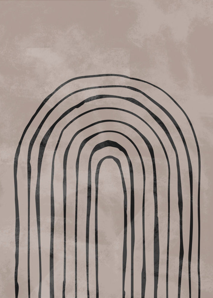 Arch_one way_004_black | Poster