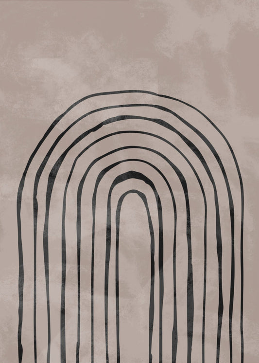 Arch_one way_004_black | Poster