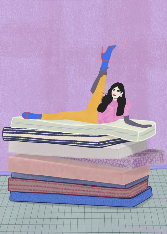 Raise your leg up to your head | Canvas