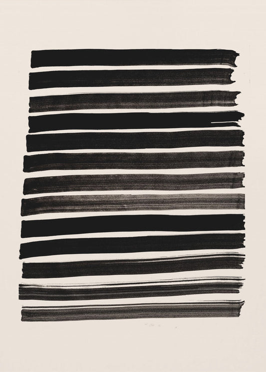 Ränder_Beige | Poster