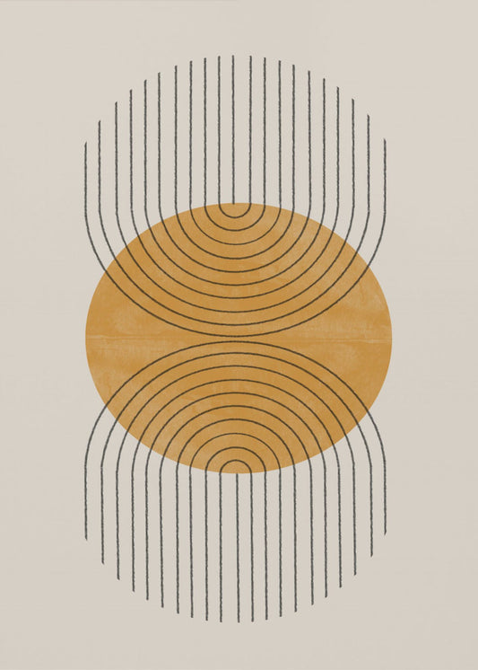 Perfect Point Yellow | Canvas