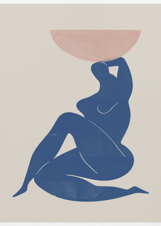 Vase and Woman | Canvas