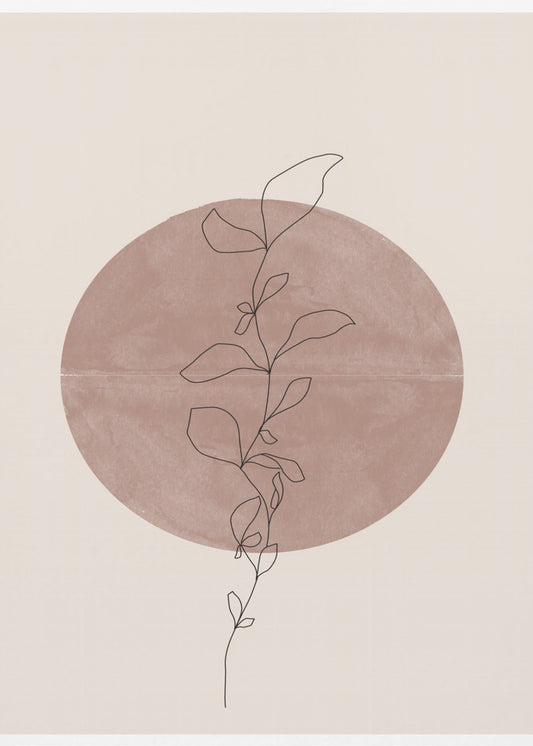 Line Flower | Canvas