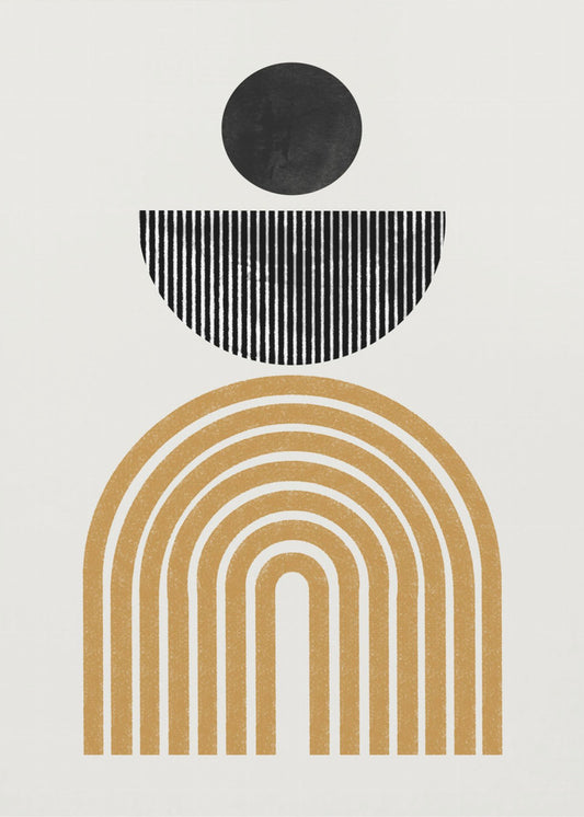 Midcentury Composition | Canvas