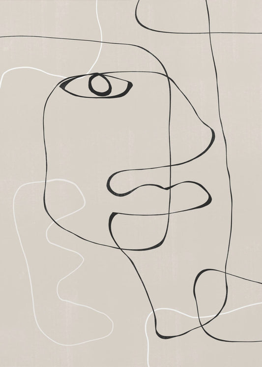 Abstract Face No1. | Canvas