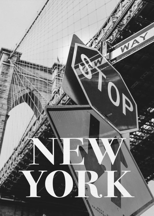 Brooklynbron i New York | Canvastavla