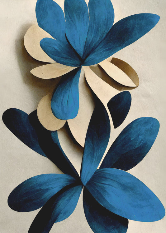 Blue Nymphaea | Canvas