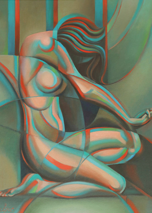 Anaglyfisk rundism - 22-05-12 | Canvas