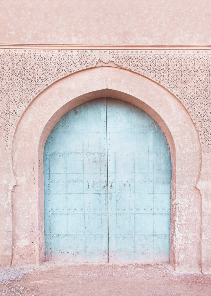 Turkos dörr | Canvas