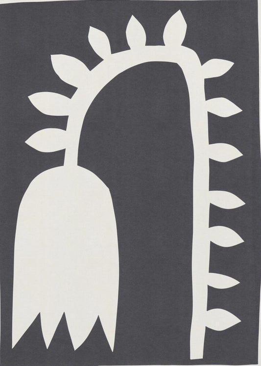 Svart tulpan #2 | Canvas