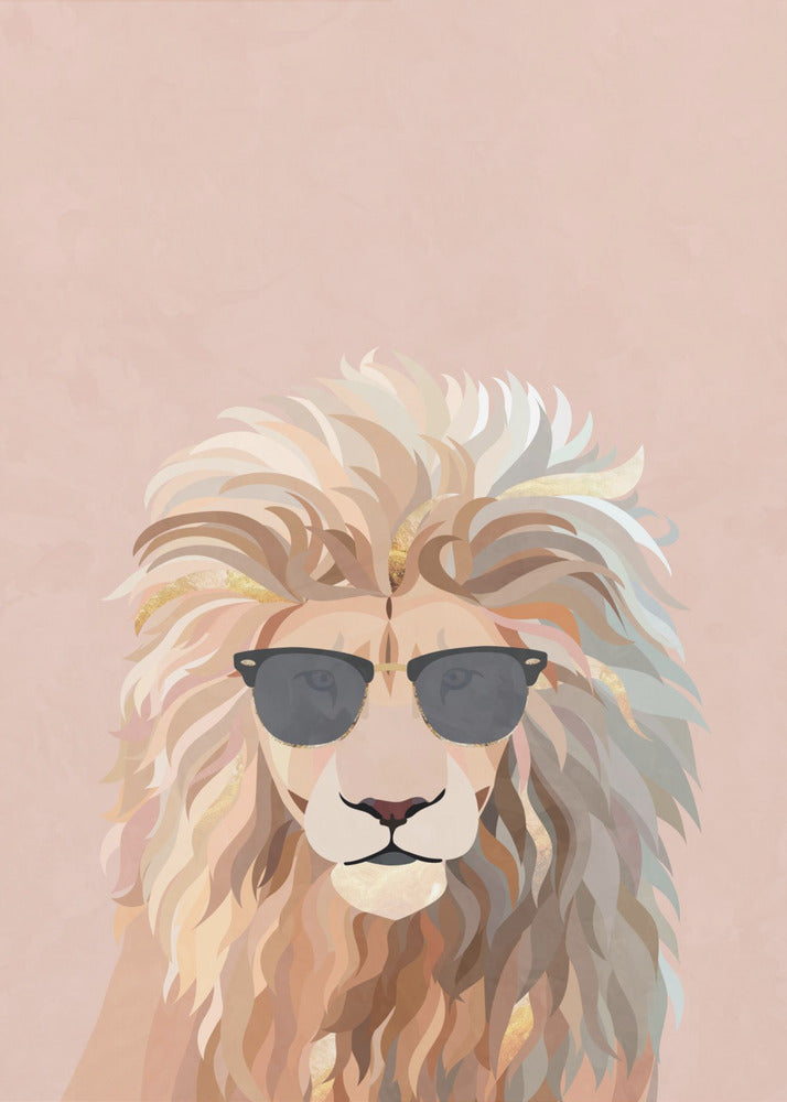 Cool cat lion | Canvas