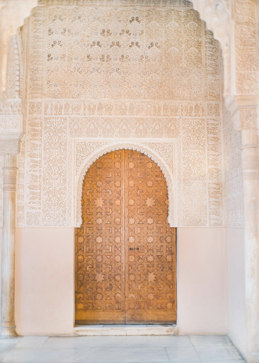 Alhambra door | Canvas