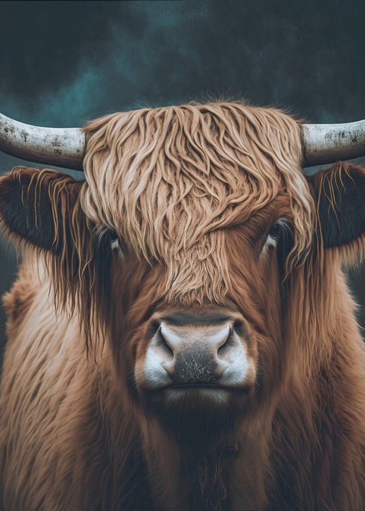 Highland Cow | Canvas