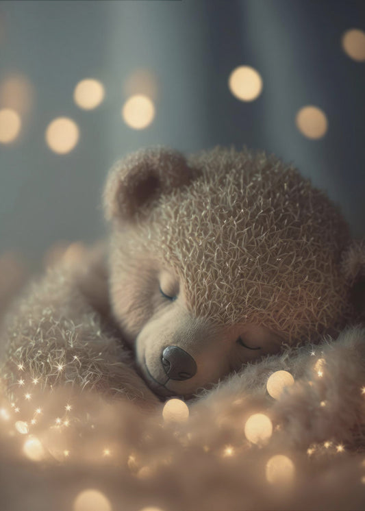 Verträumter Bär Snooze | Poster
