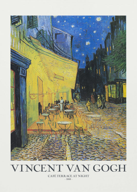 Café Terrace At Night | Canvas