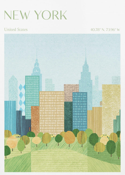 New York, Central Park | Canvas