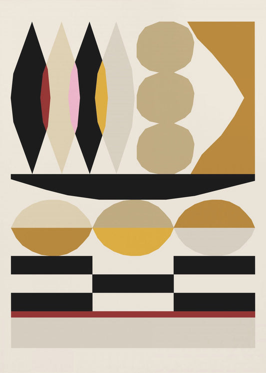 Abstrakt komposition 25 | Poster