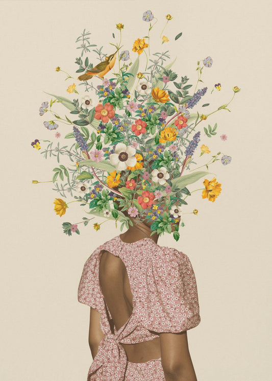 Vildblomsbukett | Canvas