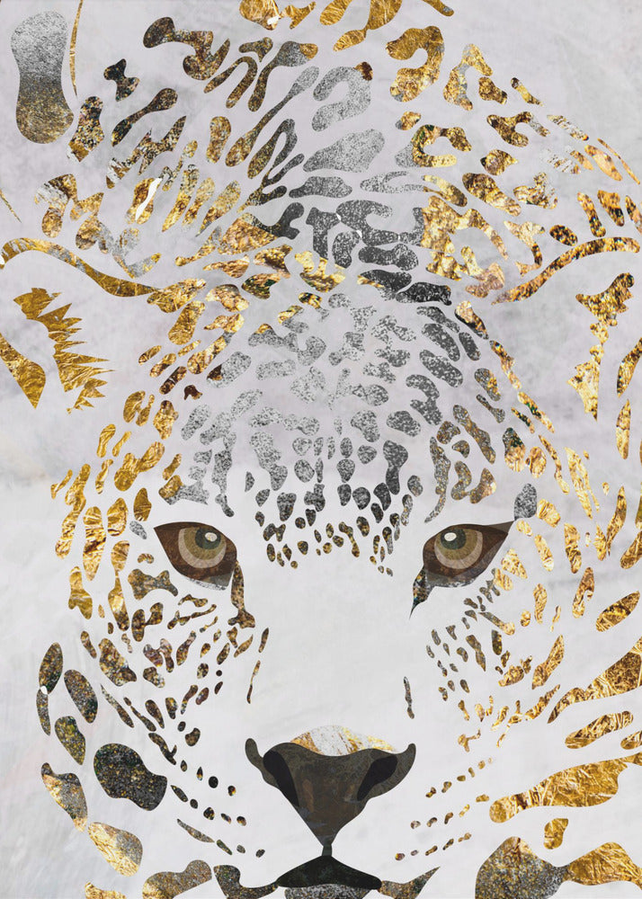 Grunge jaguar guld | Canvas