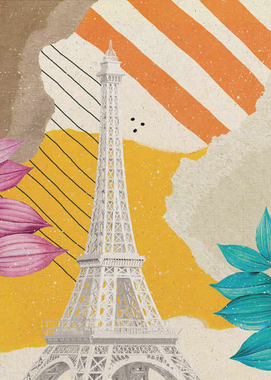 Vår i Paris | Canvastavla