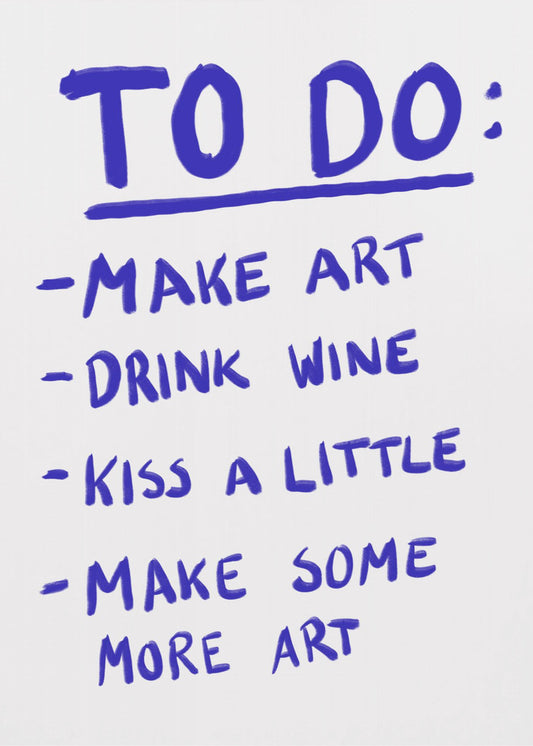 Kreative To-Do-Liste | Leinwand-Bilder