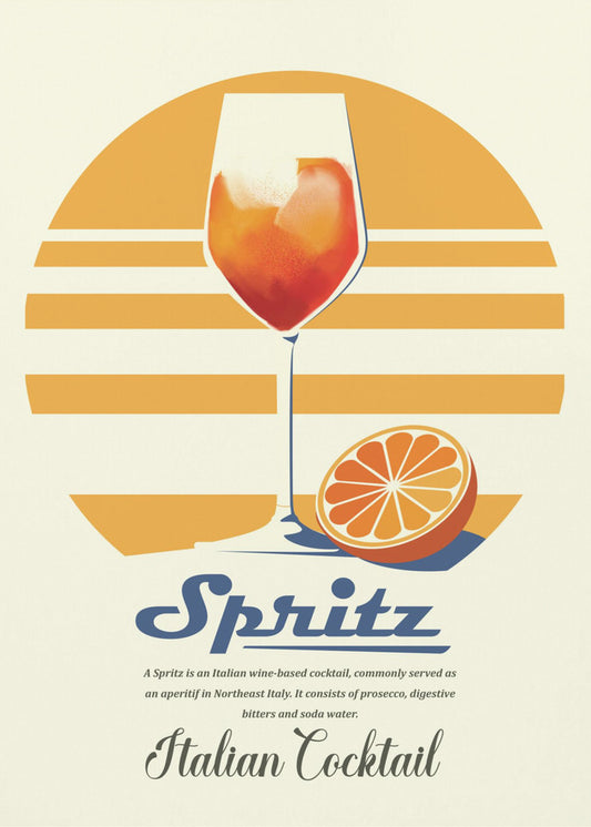 Spritz summer print | Poster