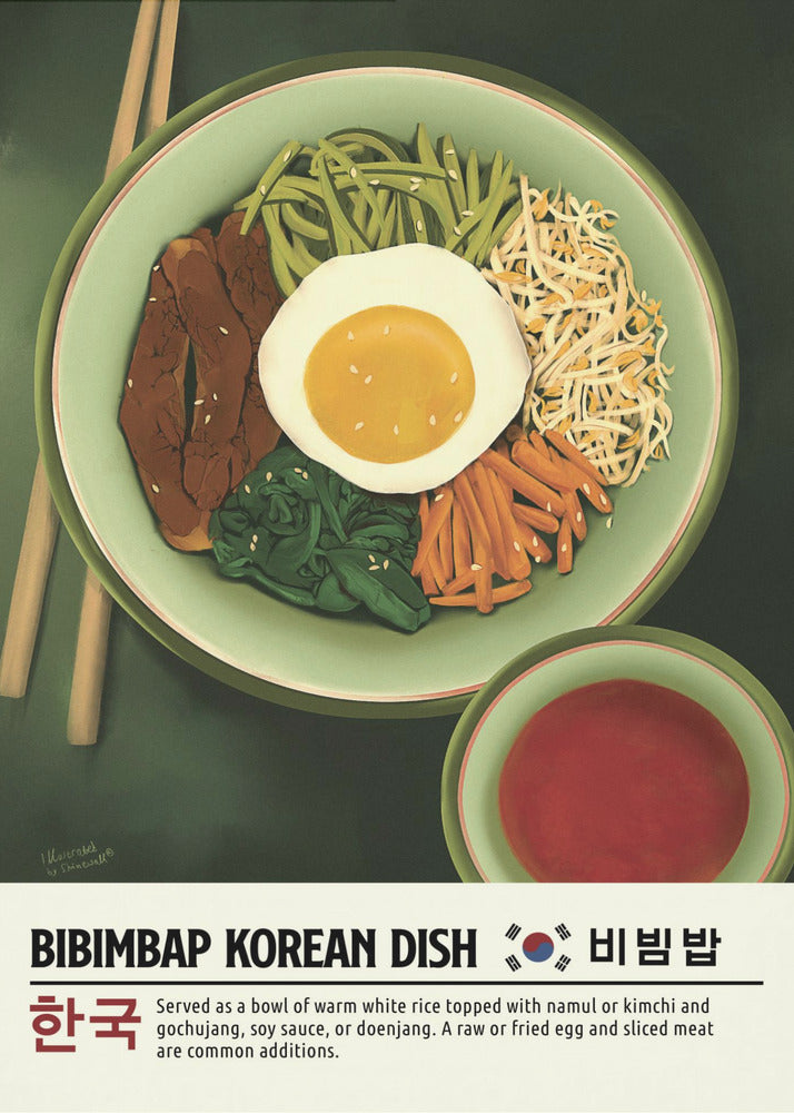 Bibimbap | Impresiones en Lienzo