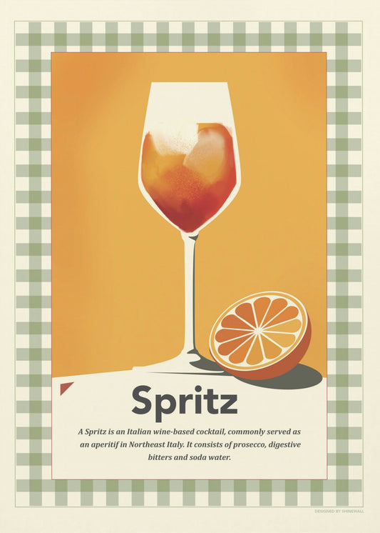 Spritz retrotryck | Poster