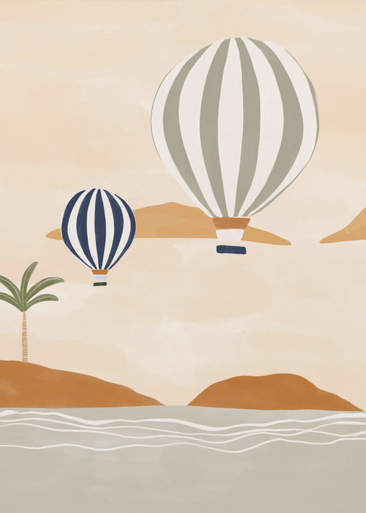 Luftballonger i dessert | Canvastavla