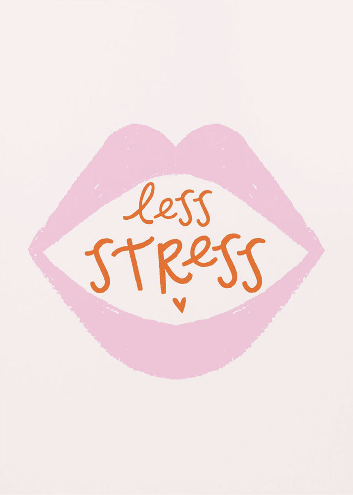 Mindre stress | Lærredsbilleder