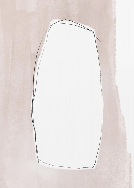 Inramad tomhet | Poster