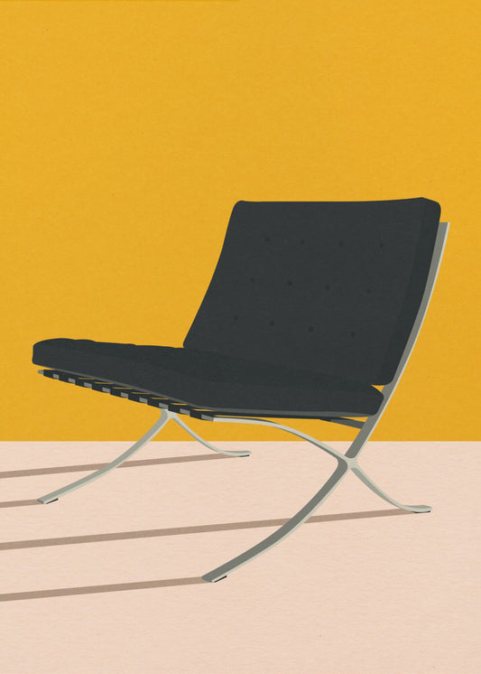 Barcelona Chair By Mies Van Der Rohe | Canvas
