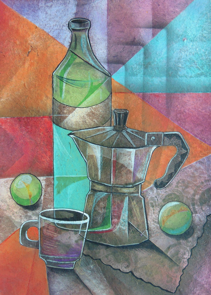 Stilleben med kaffekanna | Poster