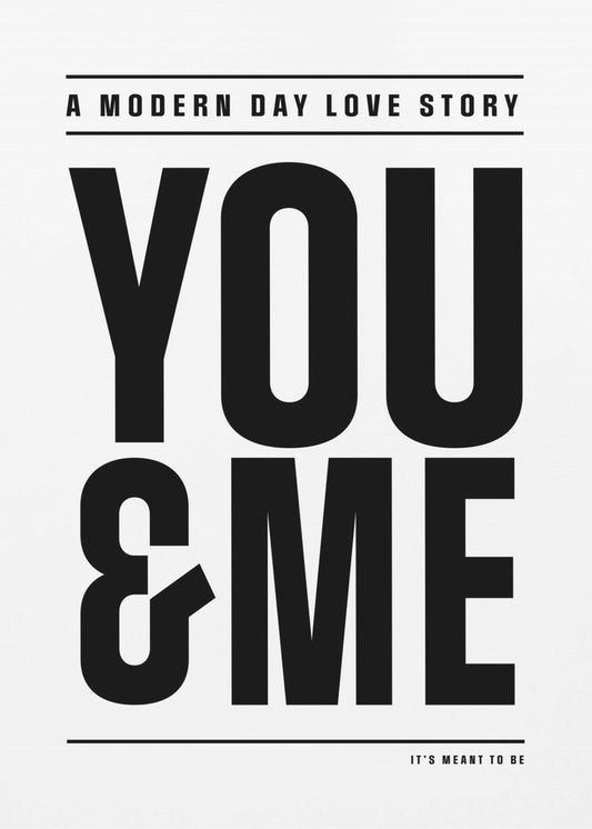 Modern Day Love Story | Canvas