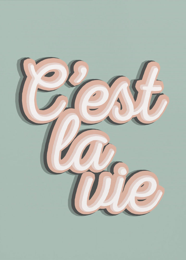 C'est La Vie | Canvas