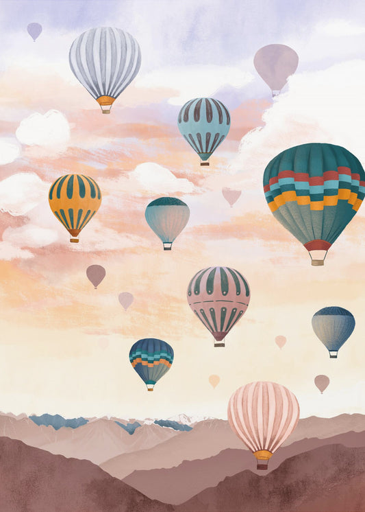 Airballoon Sky | Canvas