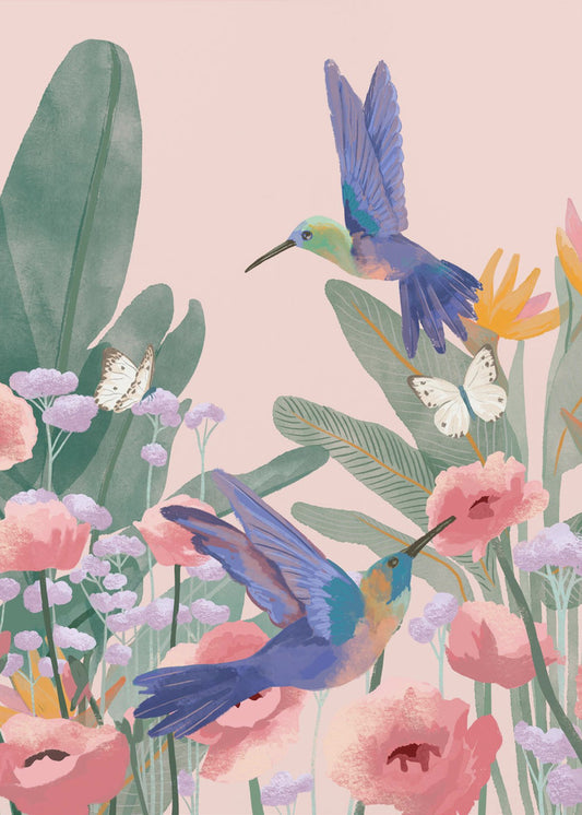 Hummingbirds | Canvas