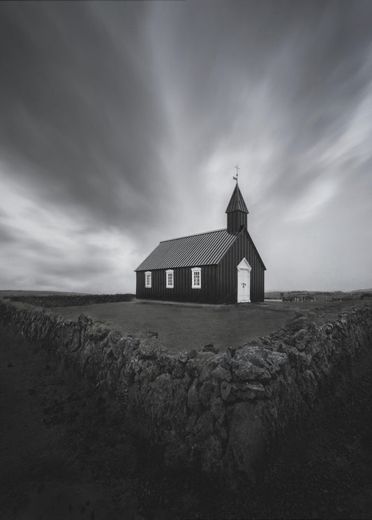 Black Church | Canvas