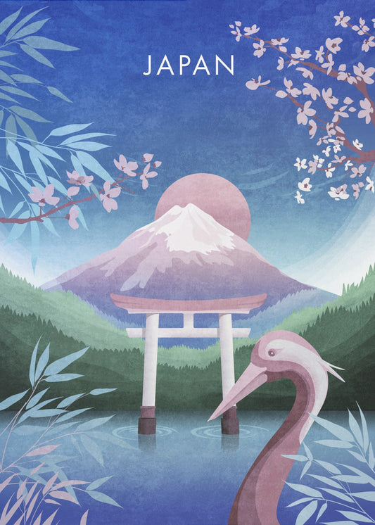 Japan | Canvastavla