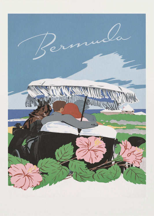 Bermuda (1940–1950) av Adolph Treidler | Canvas