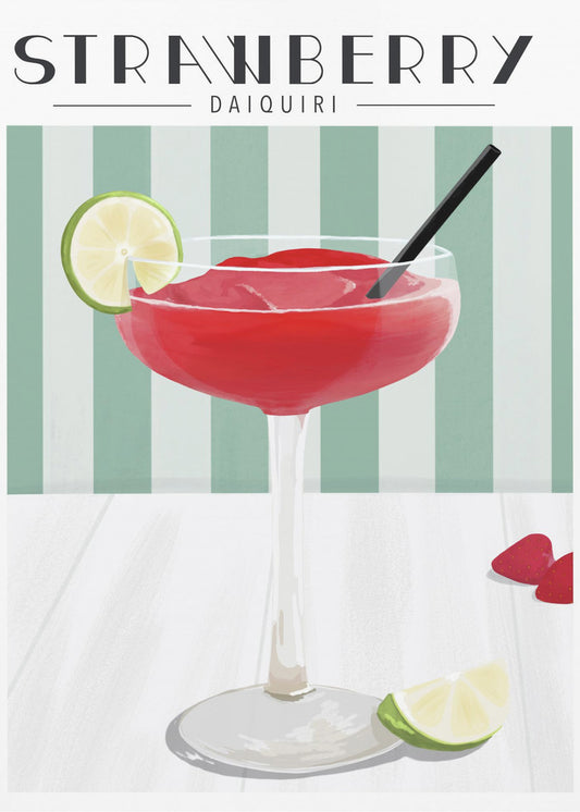 Jordgubbsdaiquiri | Poster