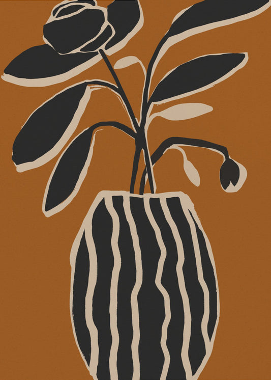 Ochre Still Life No 5 | Canvas
