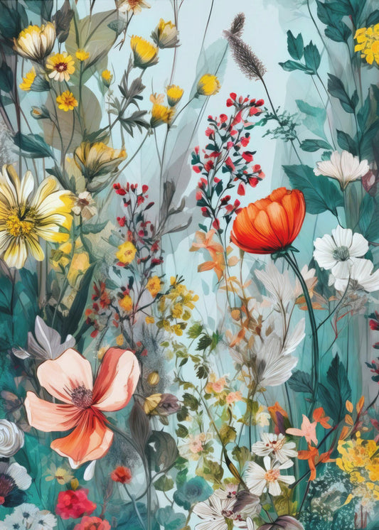 Meadow flowers 5 | Canvas