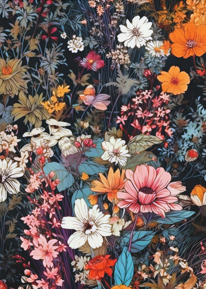 Ängsblommor 8 | Poster