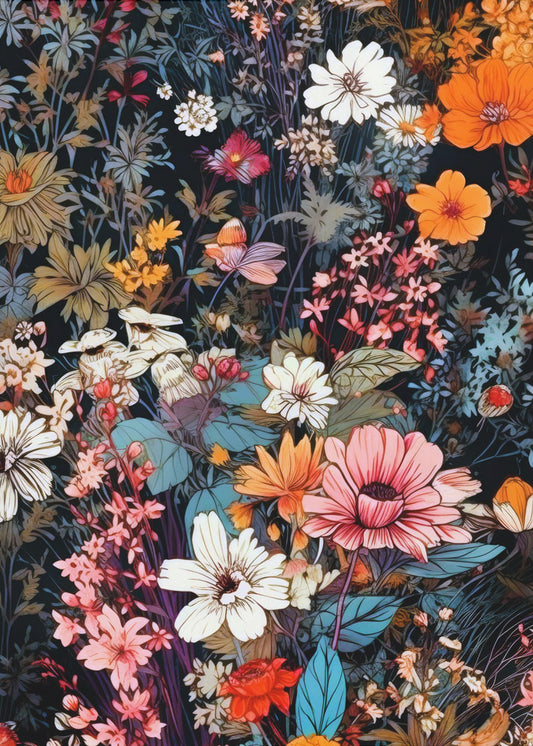 Ängsblommor 8 | Poster