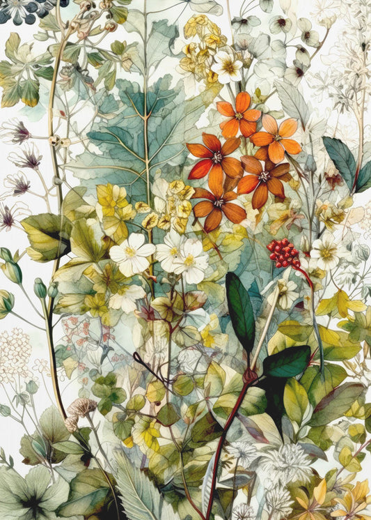 Ängsblommor 13 | Canvastavla