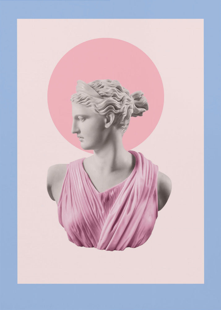 Artemispulverblårosa Ratioiso | Poster