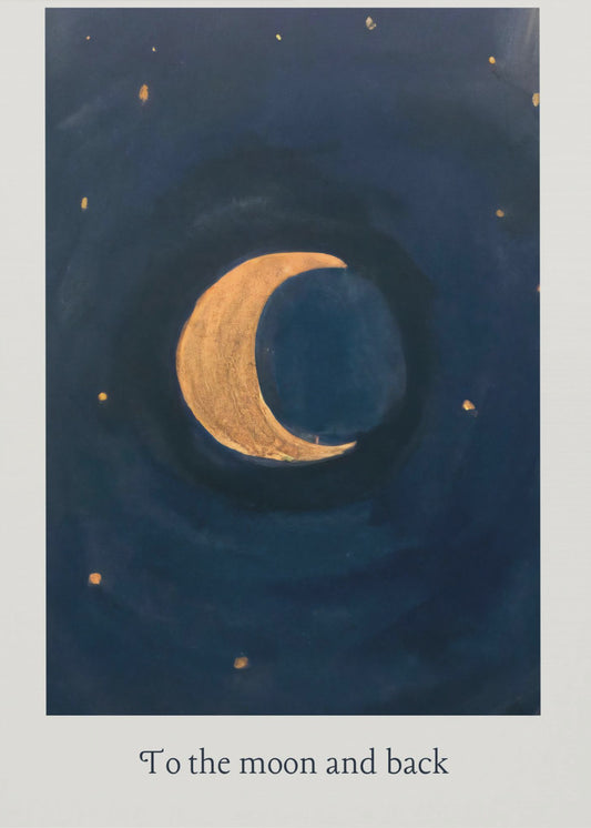 Till månen och tillbaka | Canvas