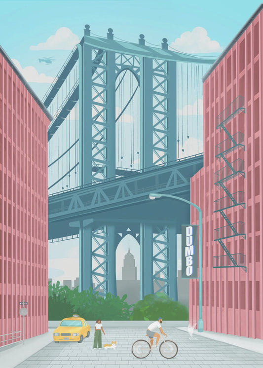 Dumbo, New York | Canvastavla